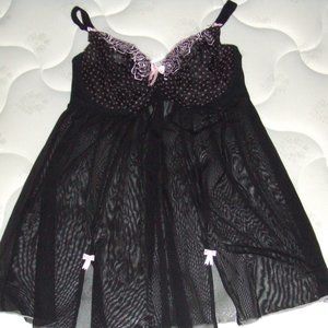 Elomi BETTY Babydoll & Paramour Bra 38DDD LOT 2